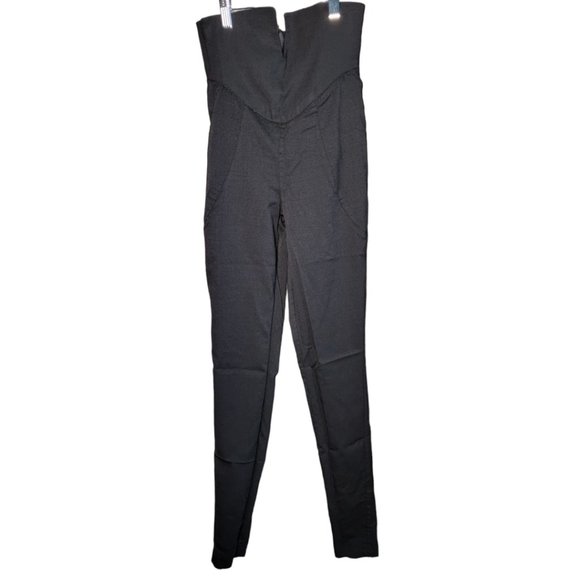 Anomal Couture Black Slim Fit High Waist Pants Trousers Size S - Picture 4 of 12